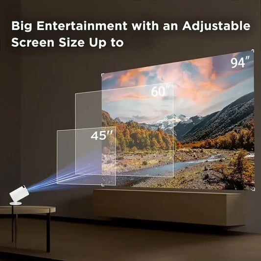 Mini Projector, , TV Stick, USB, Notebook Computer And Other Devices.