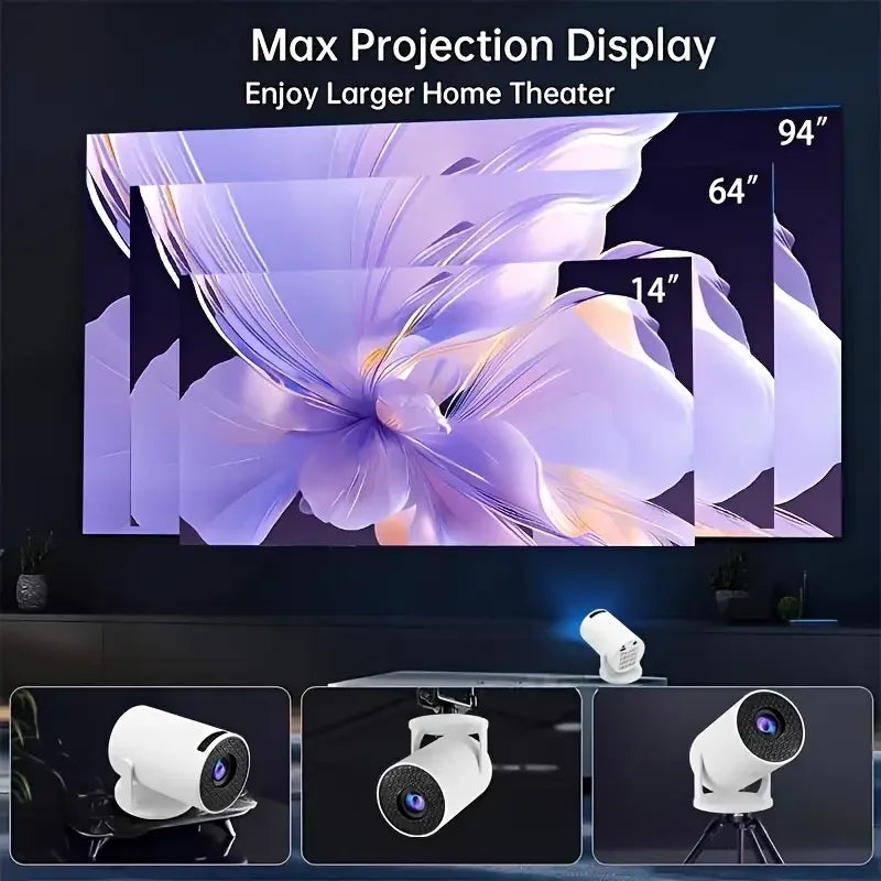 Mini Projector, , TV Stick, USB, Notebook Computer And Other Devices.